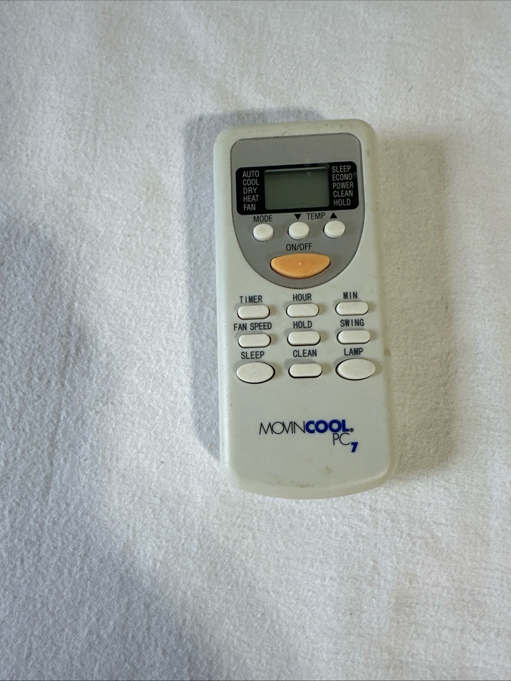 PC7 White Air Conditioner Remote Control Remote Control For Chigo MOVINCOOL ZCF/